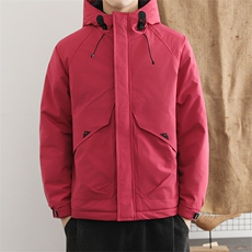 棉衣男士冬季加厚保暖棉服外套男宽松连帽棉袄，男装棉衣，星座914