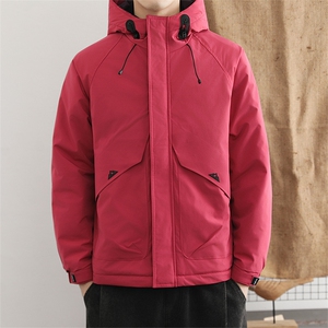 棉衣男士冬季加厚保暖棉服外套男宽松连帽棉袄图片