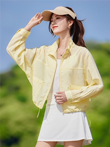 现货2026夏季新款轻薄透气时尚宽松休闲莱赛尔常规夏季女士短外套图片