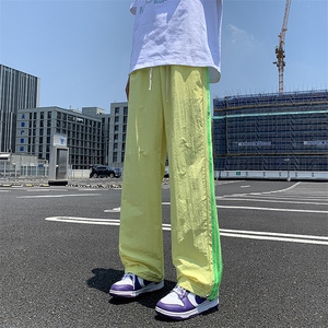 直筒长裤潮时尚潮牌青春流行百搭运动裤宽松型休闲裤夏季图片