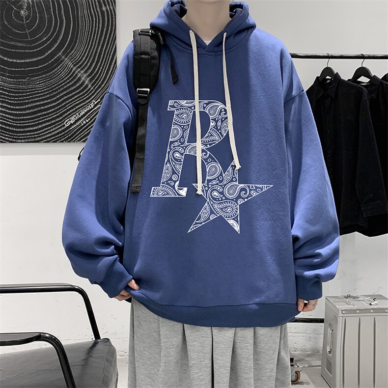 连帽卫衣男大码运动服帽衫外套WY2328-P35,男装卫衣,电商A040