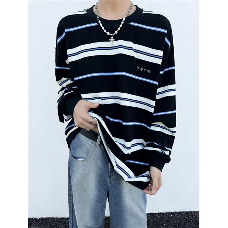 XZ1005-1-TTH0078-批55-条纹T恤，男装T恤，星座1005-1