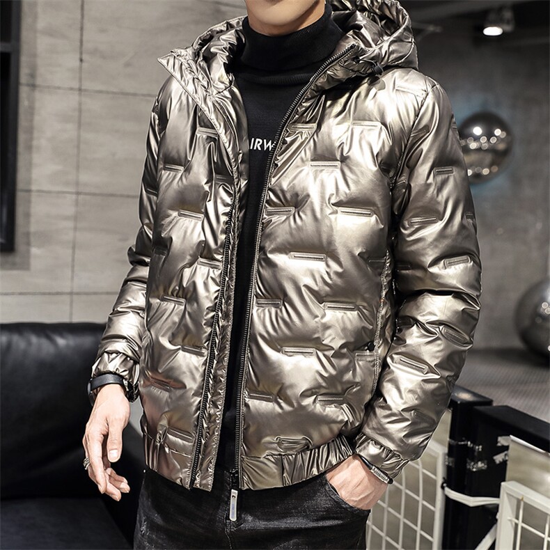 跑量数据款连帽压花店主风修身潮牌学生羽绒服,男装羽绒服,星座301D-5(原星座1415）