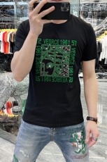 新款时尚高端精品欧货夏季男T恤短袖潮流抖音A227B-A-717-P48，男装T恤，电商A227B（原钱塘4066-1）