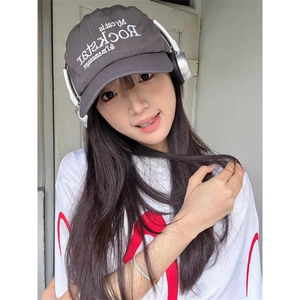 T0206-P25 港风男女同款情侣宽松版 潮字母潮白色纯棉印花短袖图片