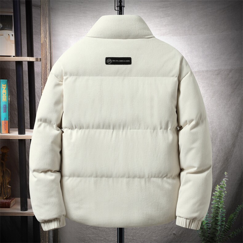 魔术贴可拆换得物二开冬季团体班服外套马甲棉服加厚校服送背包,男装棉衣,星座301D-5(原星座1415）