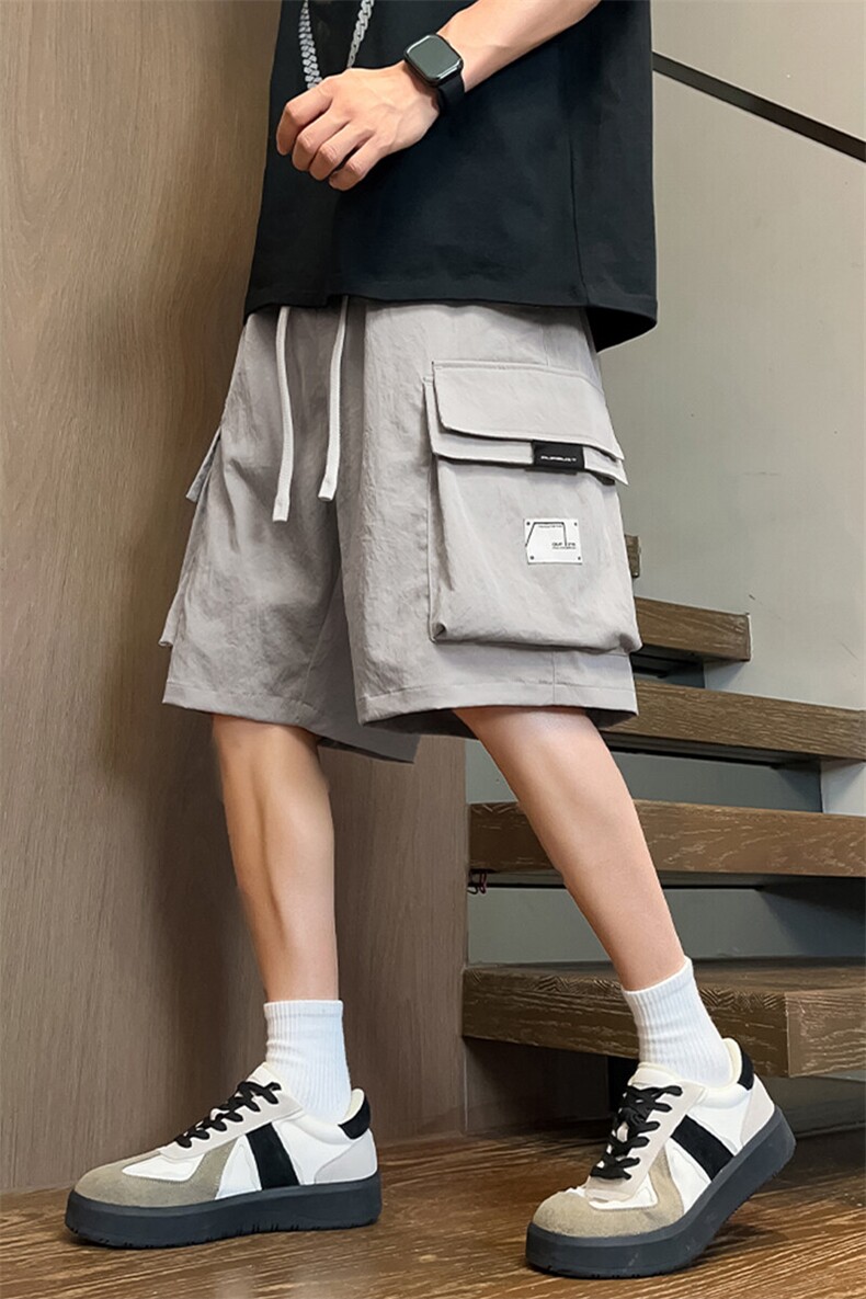 K196-P32控49新款现货夏季宽松男士休闲短裤,男装牛仔裤,星座209-1