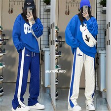 抖音品质2022春装男女款棋盘格休闲直筒裤B221-LK22003-P75控98，男装休闲裤，电商B221