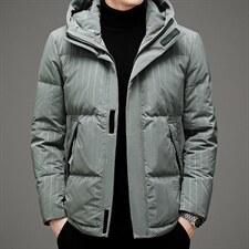 2023年新款羽绒服中年男士短款连帽鹅绒冬季男装SNNYR88305-P375图片