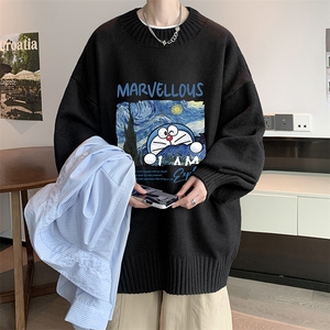 半高领毛衣男大码胖子针织衫毛线衣 M18391-P45 加绒款-P65图片