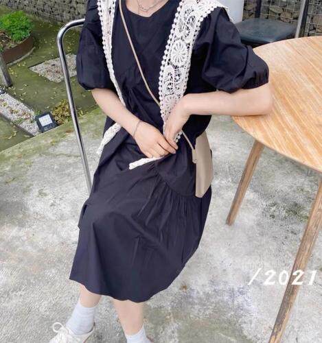 【现货】夏季新款披肩水洗棉连衣裙，女装连衣裙，名依人