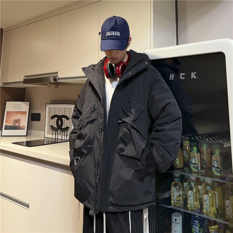 冲锋衣棉服加厚保暖冬季户外连帽MY9303-P100,男装夹克,电商A021