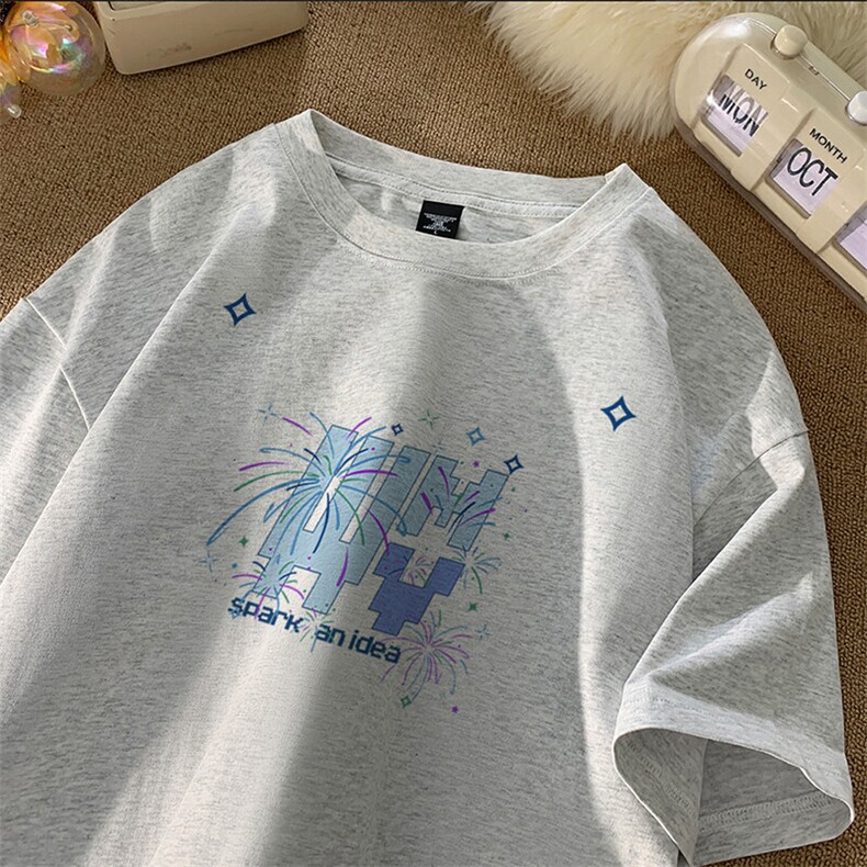 可设48小时发货支持抖音得物来样二开230克重磅美式短袖t恤MT355,男装T恤,电商A486
