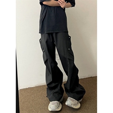 工装伞兵裤男2025新款潮牌宽松复古痞帅直筒休闲阔腿裤子KL15，男装工装外套，星座1116A（原606A-3）