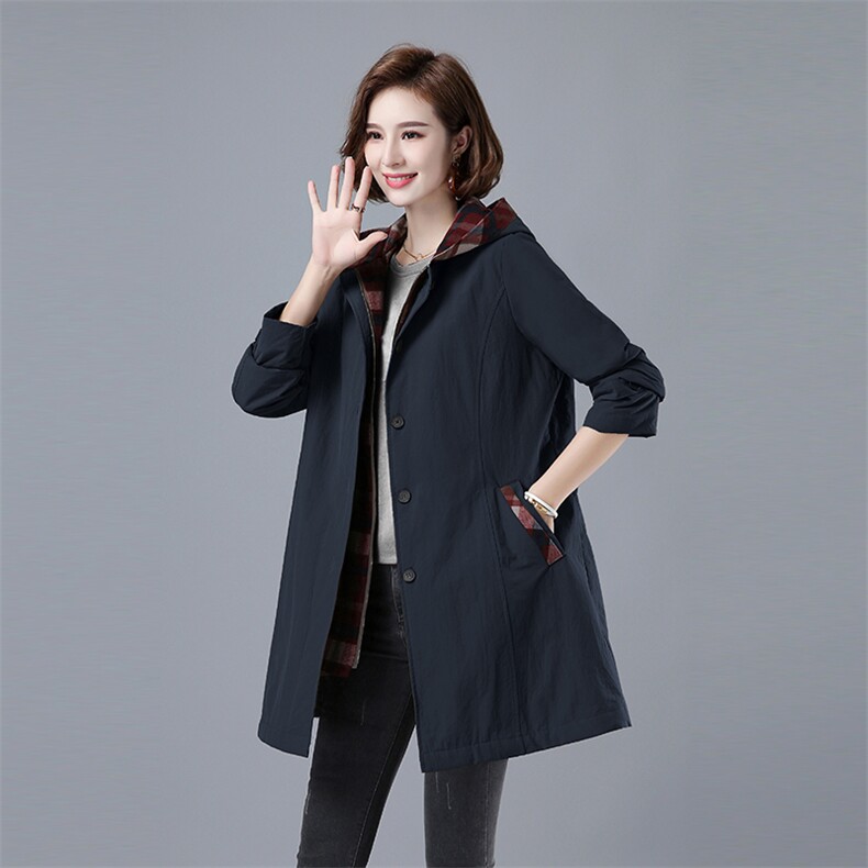 2024冬棉衣中长款加厚加棉保暖棉服3502款连帽舒适百搭,女装棉衣/棉服,秋牧寒烟