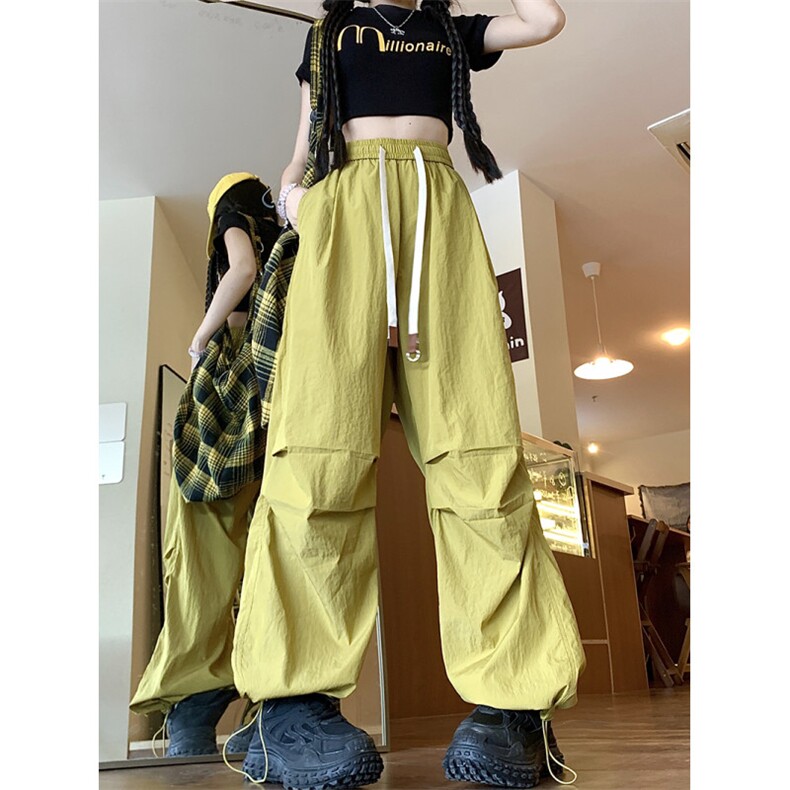 新款宽松休闲裤男韩版潮流坠感阔腿拖地长裤K0614-P45,男装休闲裤,星座308B-2