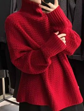 2026年秋季时尚百搭通勤简约休闲套头开衫，女装针织衫/毛衣，胜智羊绒