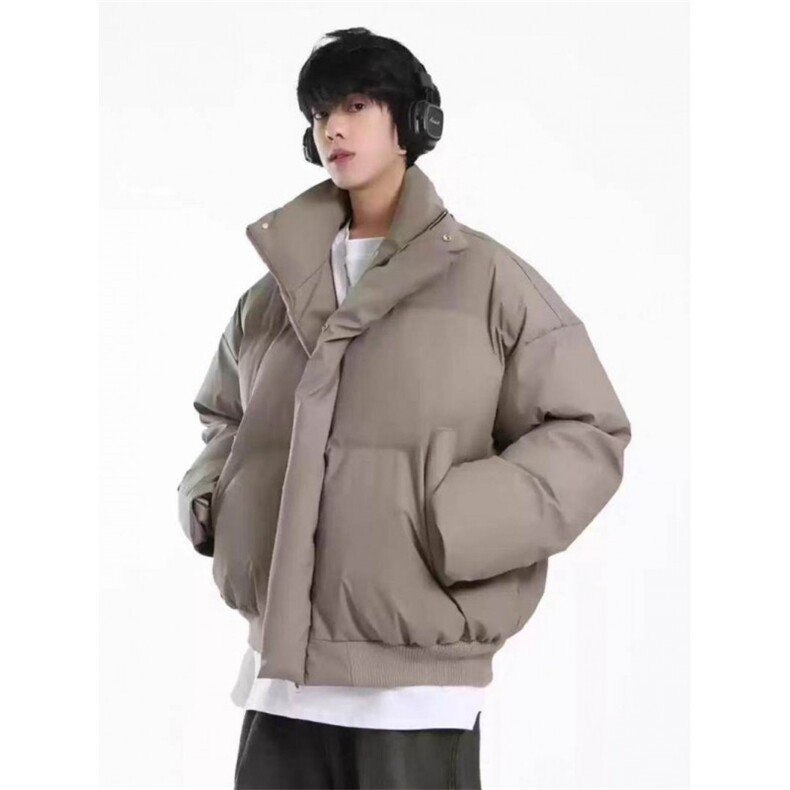 (网图)特价棉服特批价S起立领PU皮棉服皮棉服313B-Y665-P50,男装棉衣,星座313B