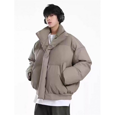 (网图)特价棉服特批价S起立领PU皮棉服皮棉服313B-Y665-P50，男装棉衣，星座313B