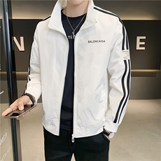 店主风新款夹克外套男春秋休闲百搭时尚立领男士上衣S2208-P90，男装夹克，星座310B-3