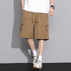 现货夏季工装短裤男ins潮牌休闲百搭潮流痞帅五分裤D02520-P38，男装牛仔裤，星座308B-2