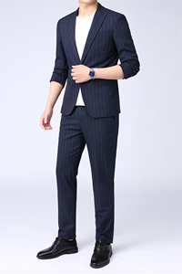 GDN5169四季款新款男士礼服西装修身商务休闲男装西服两件套装图片