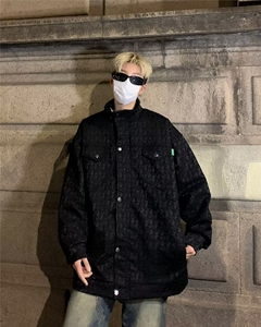 春季痞帅男士潮流休闲工装高街美式新款时尚外套 W9290 P110图片