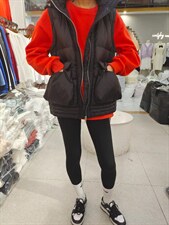 连帽马甲，女装马甲，IEC