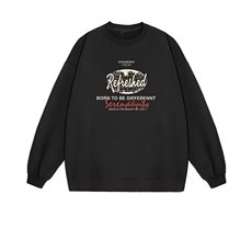 2025年秋季套头长袖时尚百搭通勤简约休闲，女装卫衣/绒衫，花可