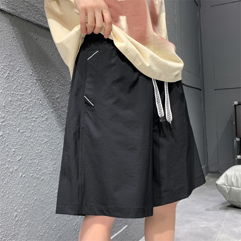 新款工装短裤男潮牌ins休闲裤宽松大码中裤五分裤D0608-P43图片