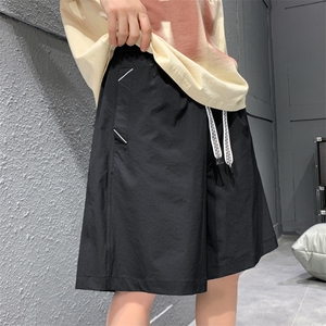 新款工装短裤男潮牌ins休闲裤宽松大码中裤五分裤D0608-P43图片