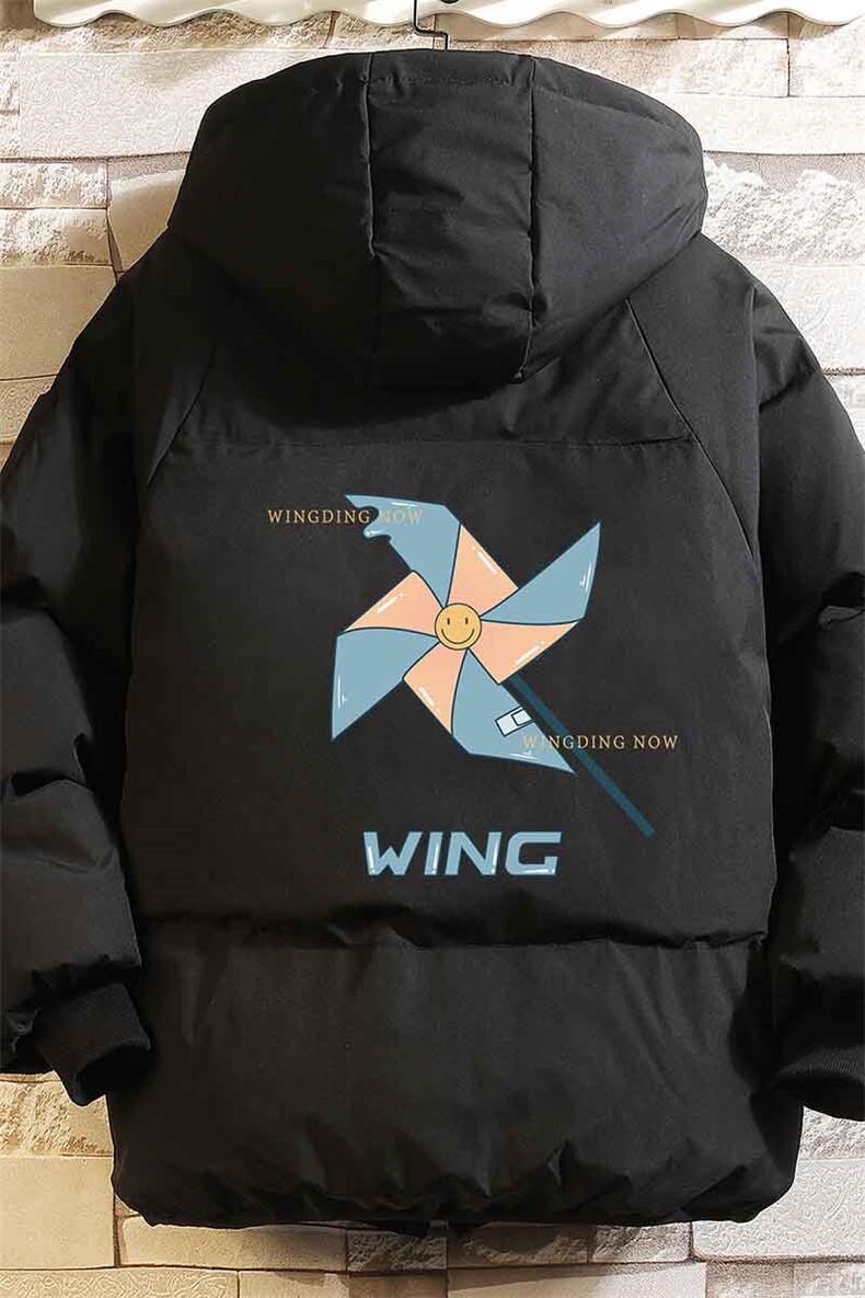 控128加绒面包服男大码羊羔毛衣男MY16112-P100,男装棉衣,电商A040A