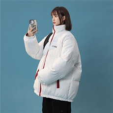 XZ230-1MY50中性风宽松简约满天星双面穿休闲立领面包服P128控158，男装棉衣，星座230-1
