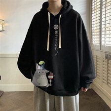 纯棉连帽卫衣男大码运动帽衫宽松薄WY2152-P35加绒款-P40，男装卫衣，电商A040