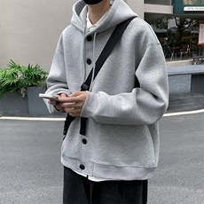 F32-P50春秋韩版宽松开衫卫衣男潮流设计感小众百搭连帽外套，男装卫衣，星座512-6