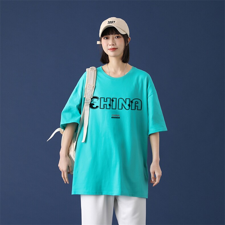 短袖t恤男夏季潮流宽松潮牌体恤男装夏装2024新款A161-2-T20-P25,男装T恤,电商A161-2