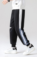 7XL-M休闲运动卫裤男2023春季新款加肥加大码长裤休闲裤束脚裤潮，男装休闲裤，钱塘717(原712)