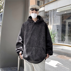 400克高克重星空呢扎染复古休闲连帽套头呢料卫衣潮GW024P75控99，男装卫衣，星座216(原A116)