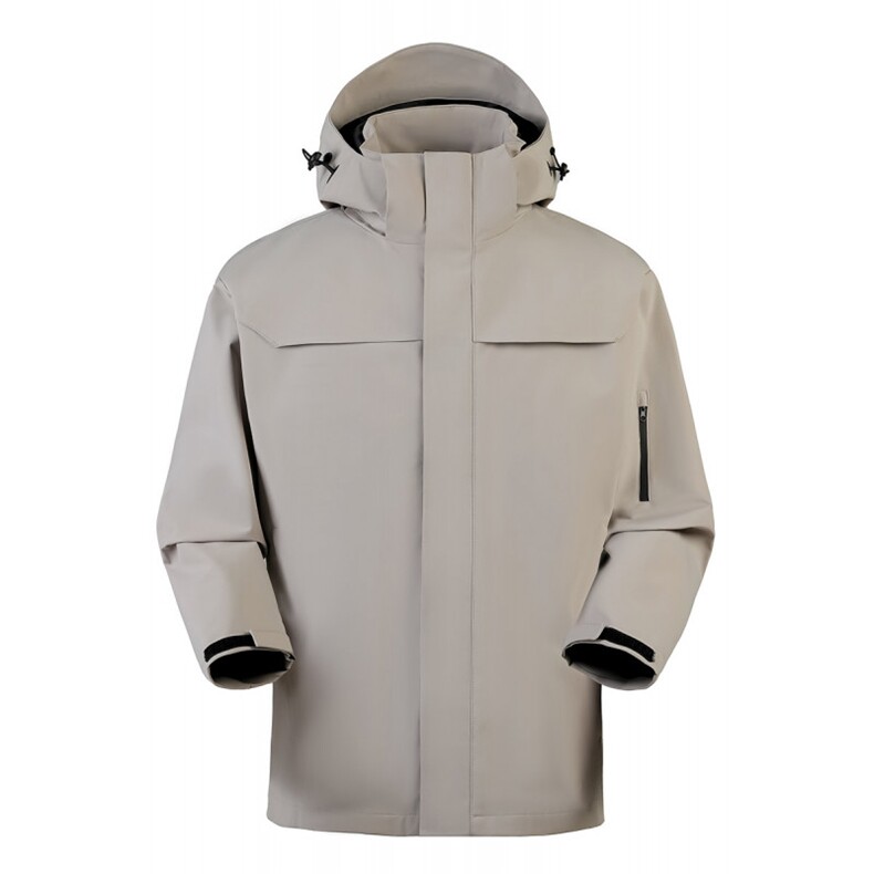 新款男女高品质户外登山服青少年学生冲锋衣夹克外套HS6606,男装夹克,星座1206（原A206）