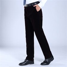 901/新款爸爸灯芯绒长裤大码休闲商务男休闲长裤中老年加厚，男装休闲裤，星座1216（原钱塘722）