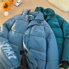 变色龙反光棉衣棉服亮面外套立领面包服中性风棉袄3367-P60，男装棉衣，星座207