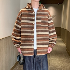 春秋季开衫美式小外套男女同款新款美式夹克XZ102B-1-J272P65，男装夹克，星座102B-1