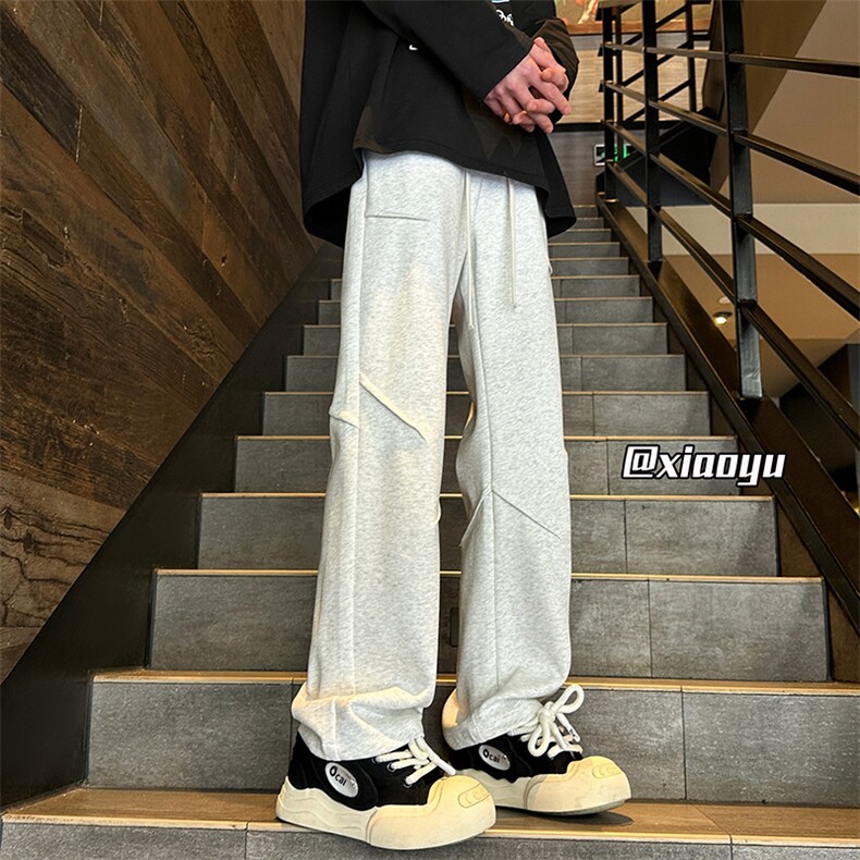 XZ616 春季新款压褶设计款休闲卫裤 TY2427 P65控78图片