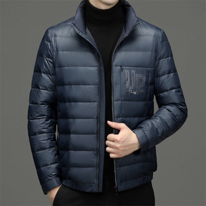CAH9903钱塘2020-2冬季厚款时尚休闲简约中年男士羽绒服P220图片
