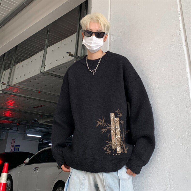 高质量！秋冬季半高领毛衣男加绒加厚线衣男针织衫男MY206-特p38,男装针织衫/毛衣,电商B367