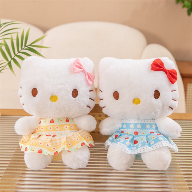 花裙凯特猫，乐嘉毛绒玩具