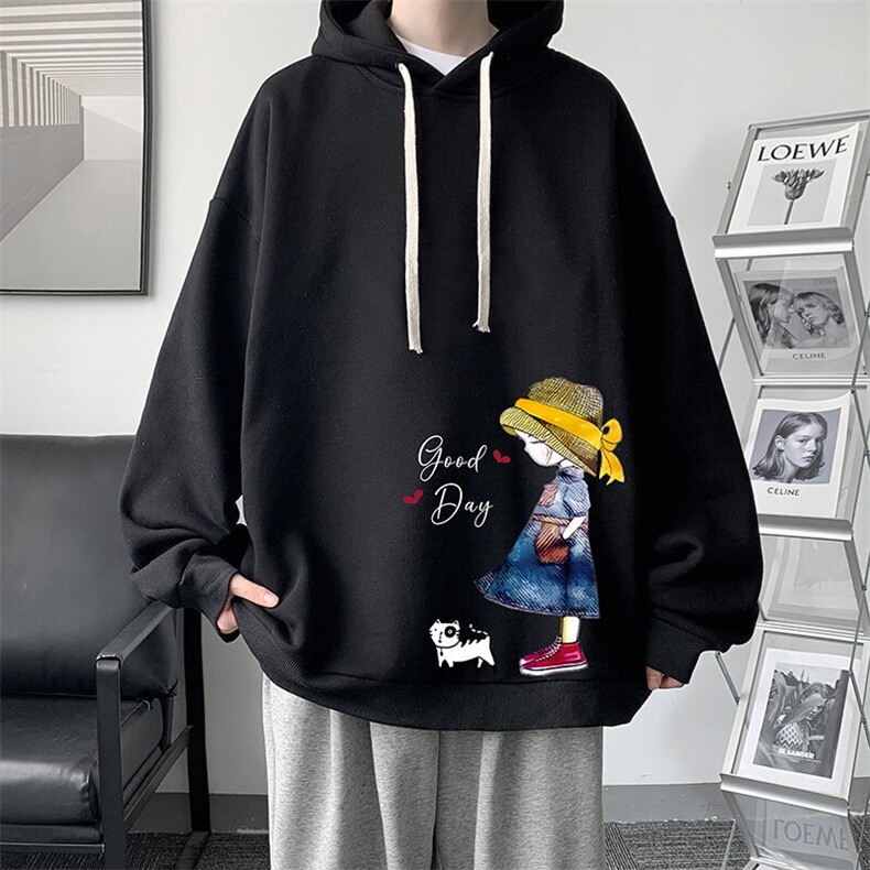 连帽卫衣男大码胖子帽衫大号运动服WY2415-P35,男装卫衣,电商A040