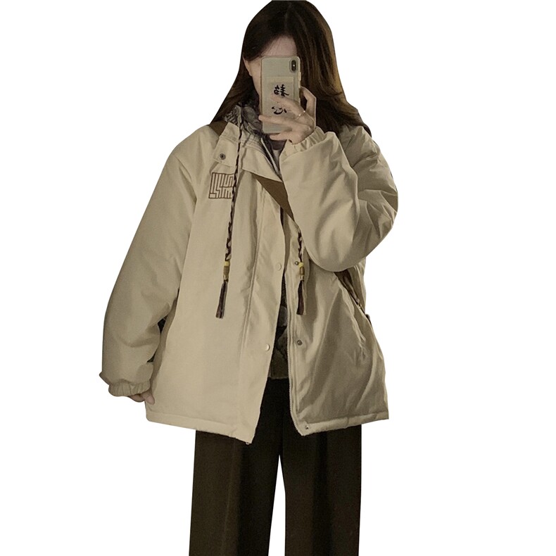 新中式风假两件女冬季2023外套春秋棒球服夹克上衣C510-100,男装夹克,星座911-2(原星座613-2）