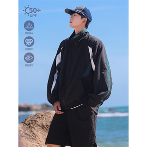 【UPF50+防晒衣】X2384-TP45控价78夏季防紫外线外套男户外夹克