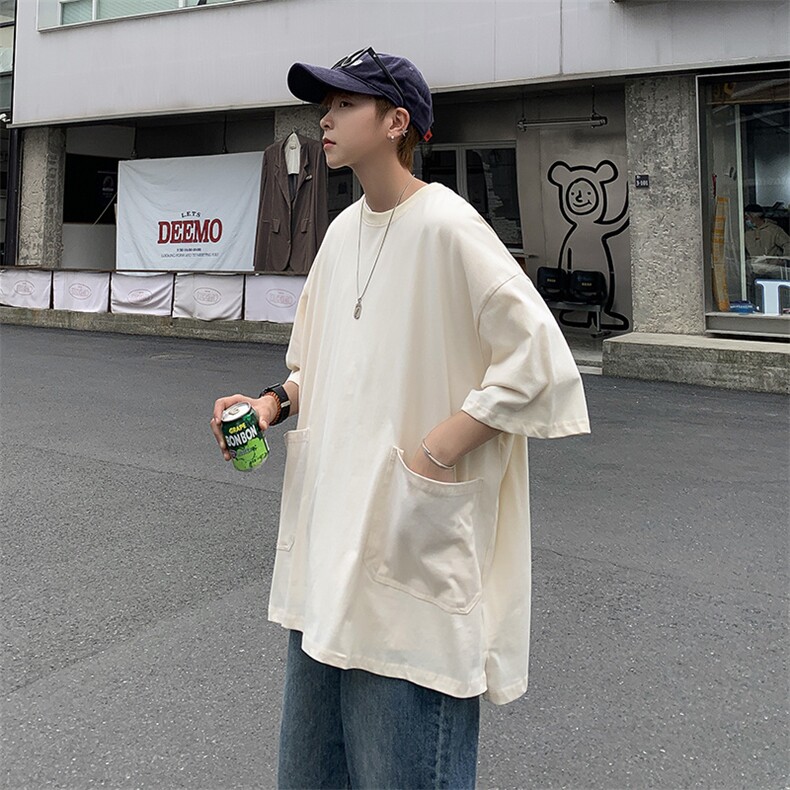 2025夏新款男士宽松短袖t恤T234P35,男装T恤,星座1108